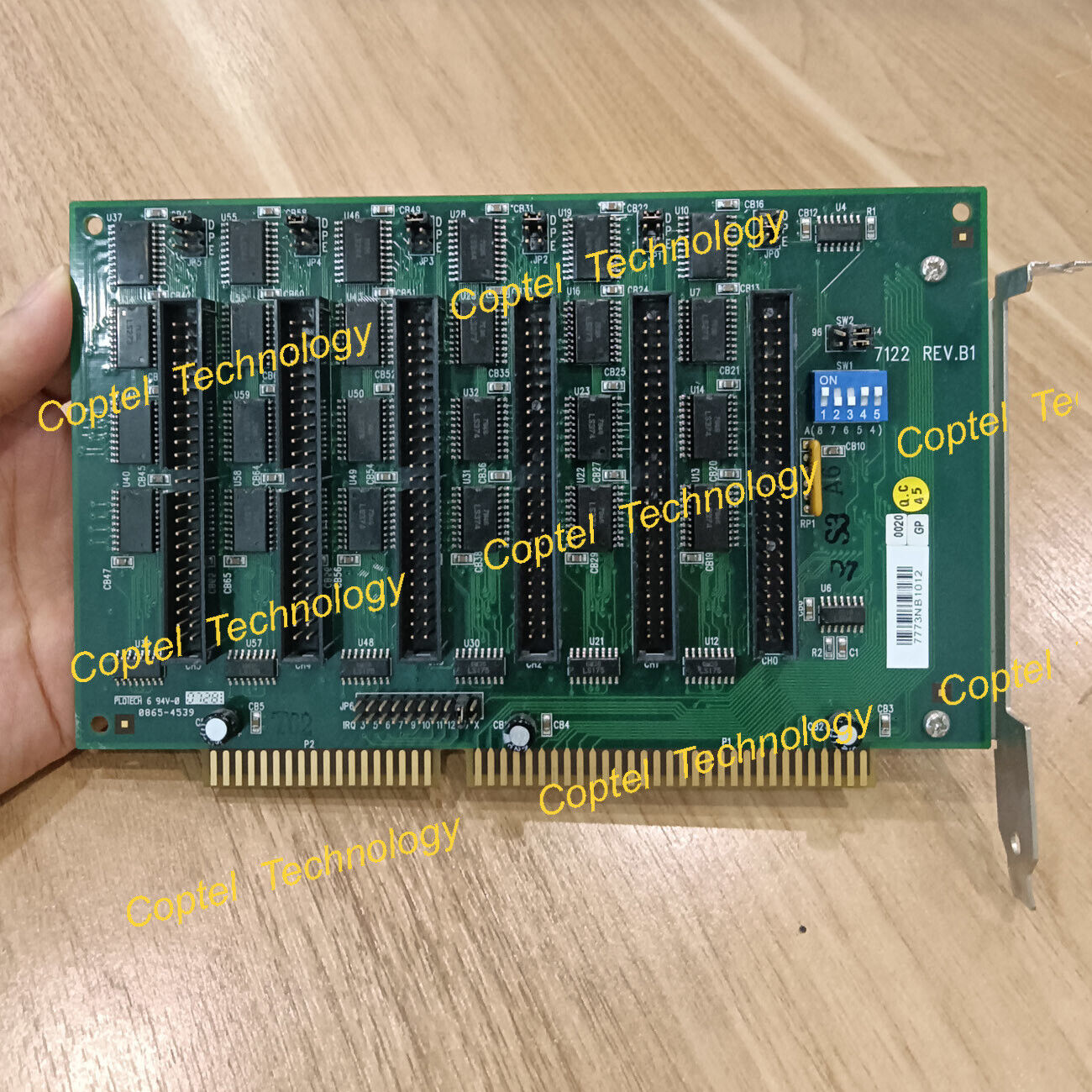 Used 1x ADLINK 7122 Rev.B1 Capture Card ACL-7122 144 Channel Digital DIO Card - ADLINK