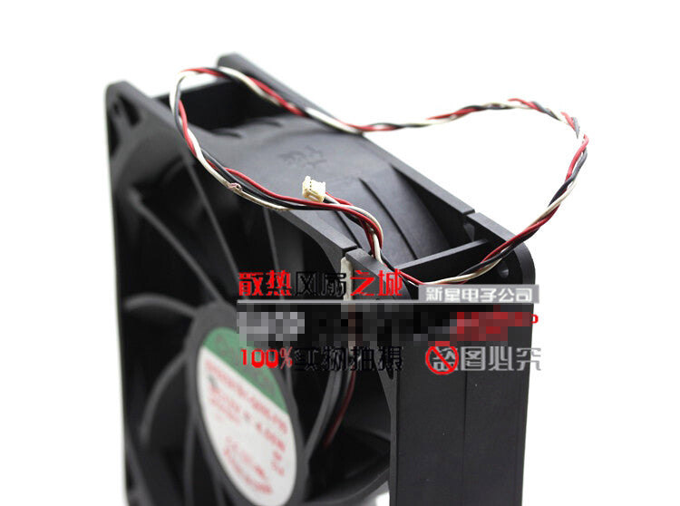 1pcs SUNON EFE0381B1-Q000-F99 14CM 12V 4.08W Double Ball Heavy Duty Fan