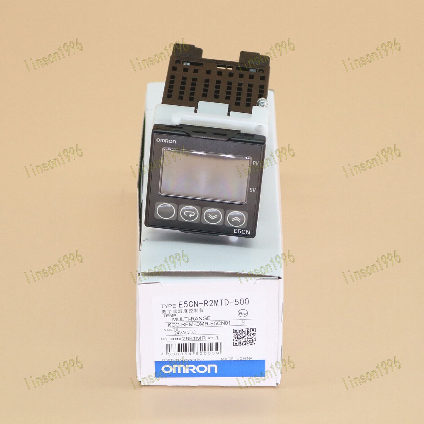 Omron Temperature Regulator E5CN-R2MTD 1 Piece 500W 1 Year Warranty - OMRON