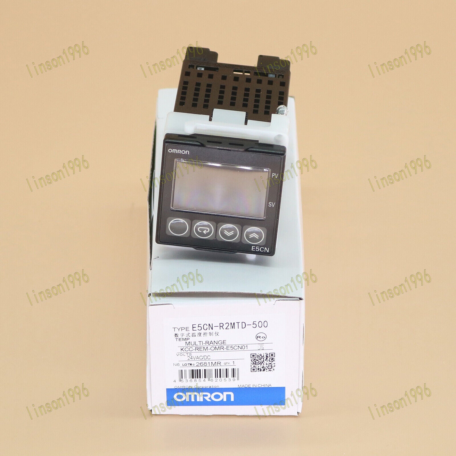 Omron Temperature Regulator E5CN-R2MTD 1 Piece 500W 1 Year Warranty - OMRON