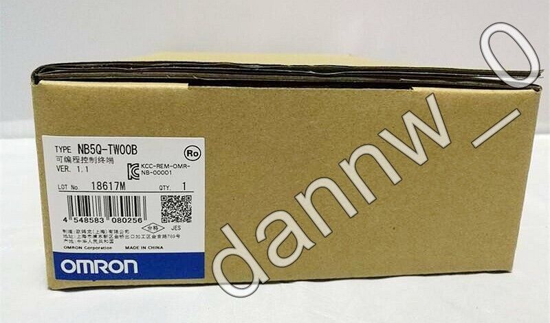 Omron NB5Q-TW00B 1-Piece In-Box Touch Screen - OMRON