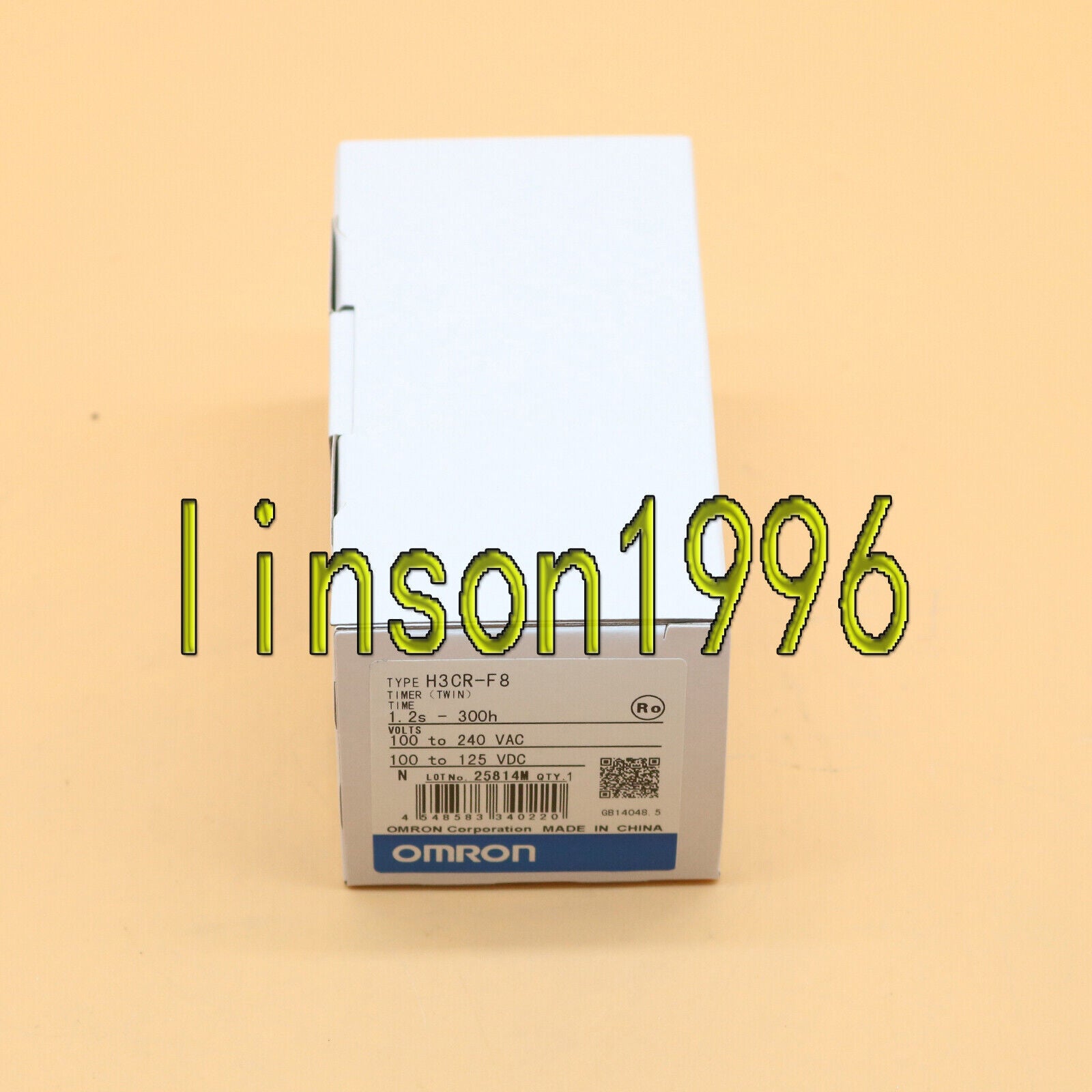 OMRON H3CR-F8 Timer 100-240VAC In Box Fast Delivery - OMRON