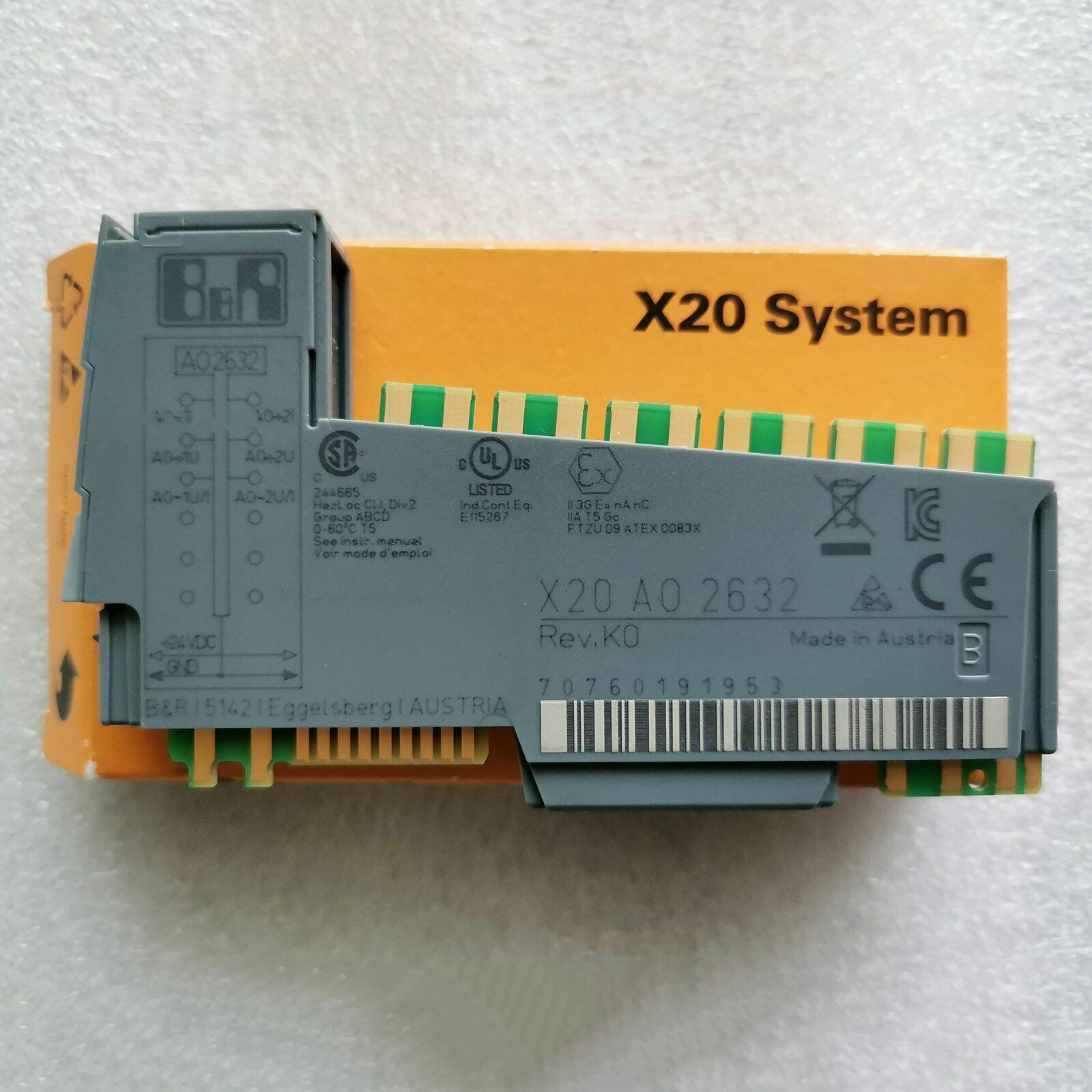 new 1PC  For B&R X20AO2632 module X20 AO 2632 In Box