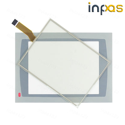 new For 2711P-T12C10D2 Touch Panel 2711P-T12C10D6 Touch + Protective Film AB