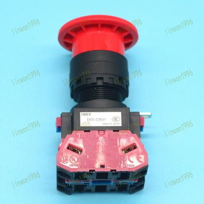 IDEC HW1B-V411R Emergency Stop Button Switch In Box Fast Delivery - IDEC