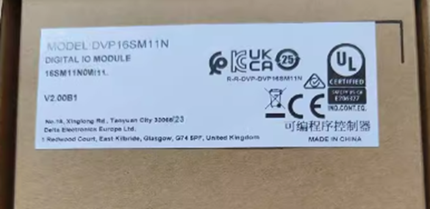 Delta DVP16SM11N Module PLC DC24V 16 DI - DELTA