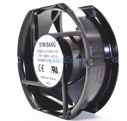 1PCS SYM BANG FAN A17238V2HBT 230V 50/60Hz 24/30W cooling fan