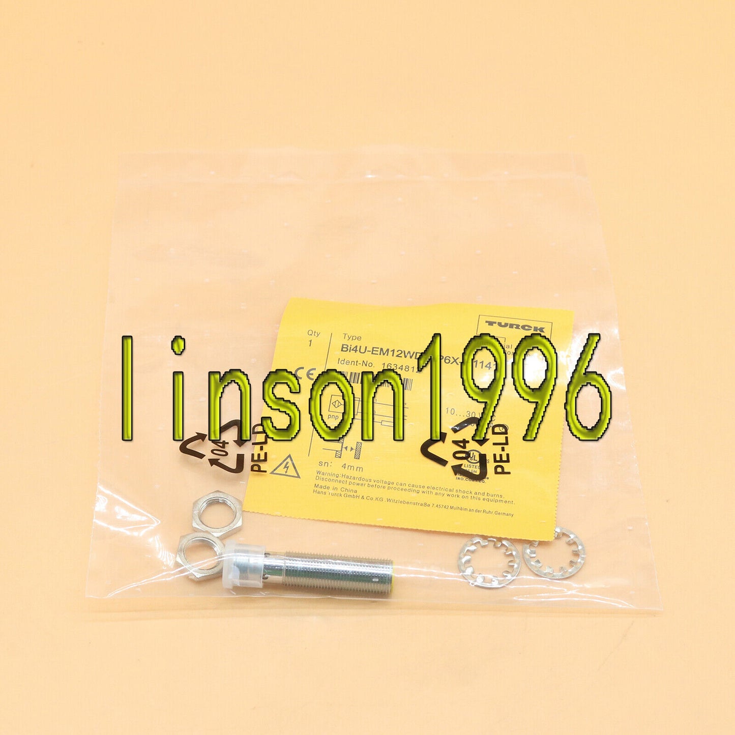 Turck Proximity Sensor BI4U-EM12WD-AP6X-H1141 Fast Delivery - TURCK
