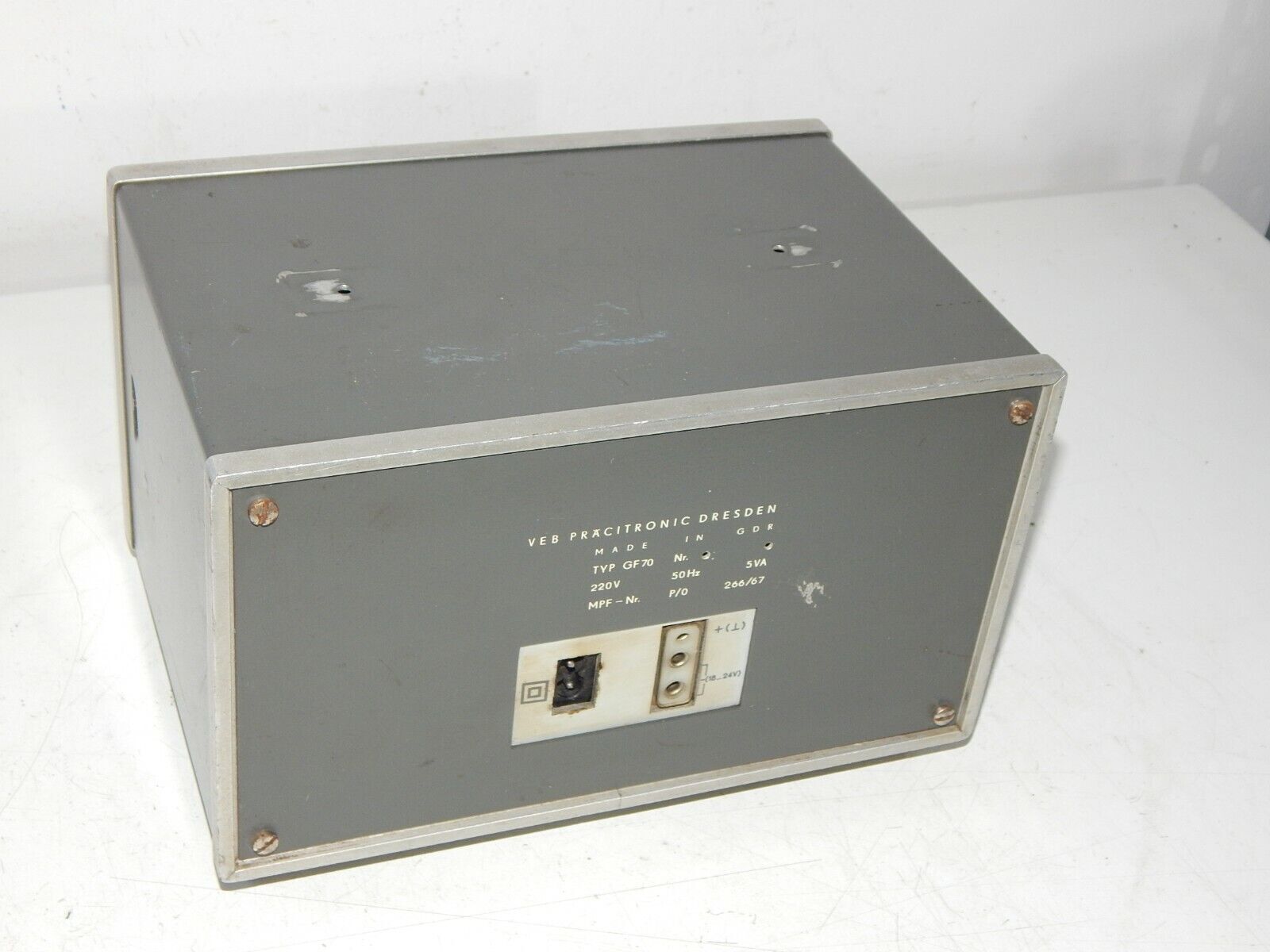 used Measuring device PRÄCITRONIC GF 70 low-frequency level generator 20 Hz - 20 kHz