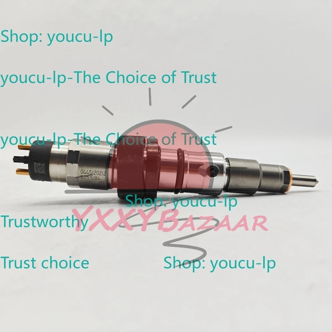 1Pc 0445120212 Fuel injector Bosch For Cummins 6ISBE ISB3.9 ISB5.9 5255184