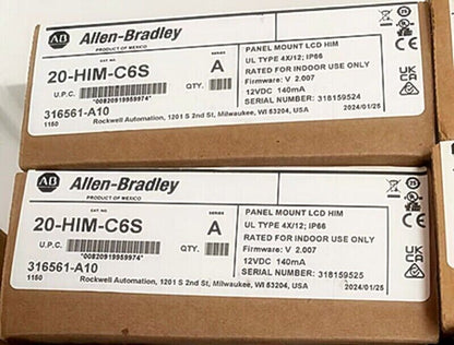 Allen Bradley 20HIMC6S Powerflex Panel-Mount LCD Him System - ALLEN BRADLEY