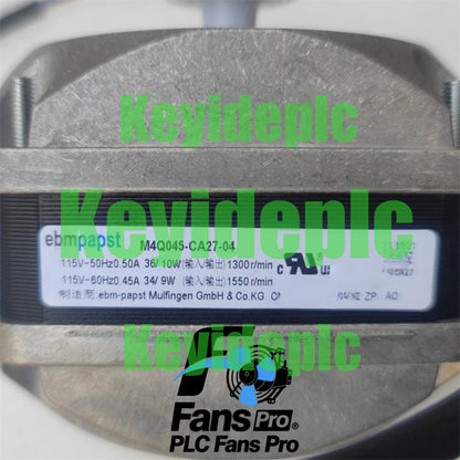 1PCS Ebmpapst M4Q045-CA27-04 AC115V 9W Freezer Condenser Fan Motor Fast Ship