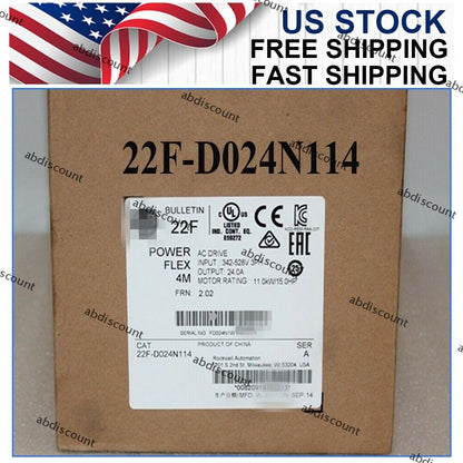 22F-D024N114 15HP 480V PowerFlex 4M VFD 11KW Inverter AC Drive - ABB