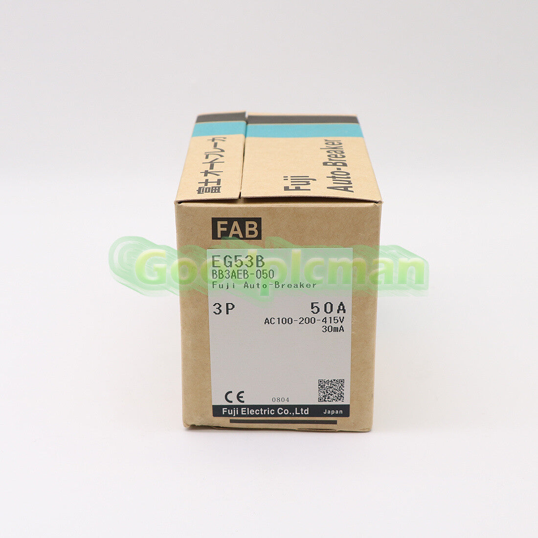 Fuji EG53B Circuit Breaker 50A 3P 1Pcs/