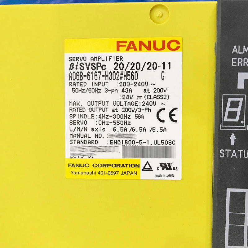 new 1PC FANUC A06B-6167-H302#H560 Servo Drive A06B6167H302#H560 - FANUC