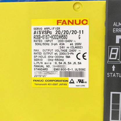 new 1PC FANUC A06B-6167-H302#H560 Servo Drive A06B6167H302#H560 - FANUC