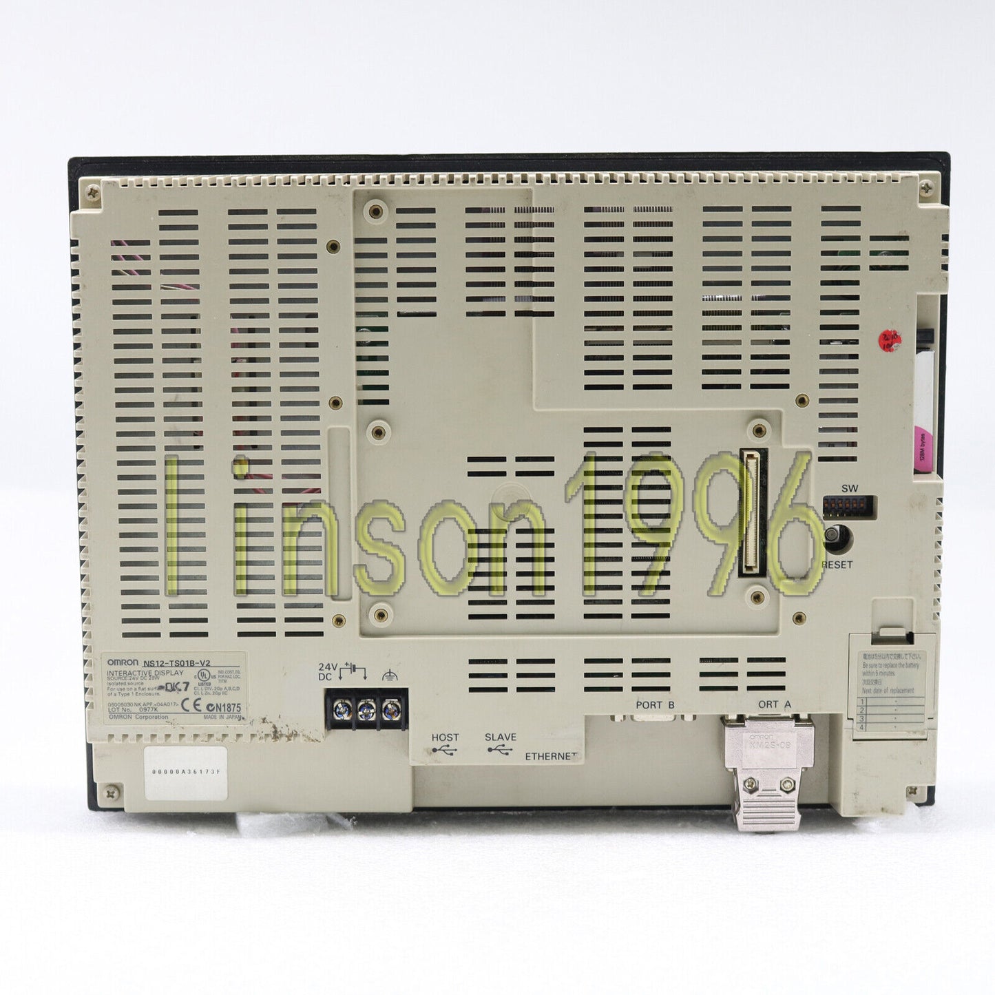 used ONE Omron NS12-TS01B-V2 Interactive Display Color Touch - OMRON