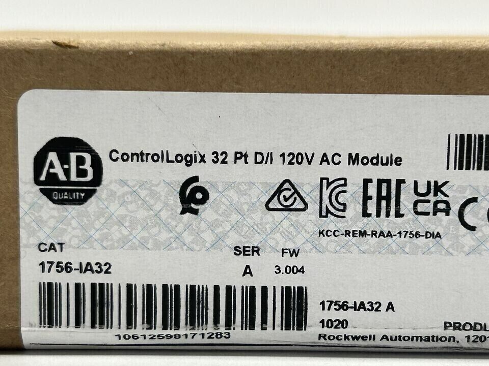 Allen-Bradley AB 1756-IA32 32 Point ControlLogix Input Module - ALLEN-BRADLEY