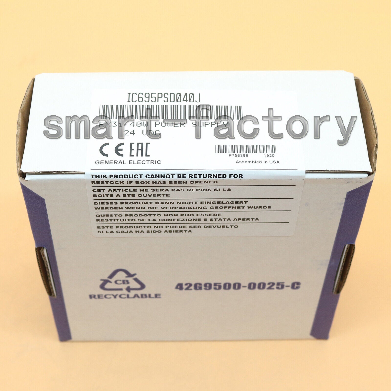 GE FANUC Power Supply Module - 1 Unit IC695PSD040J - GE FANUC