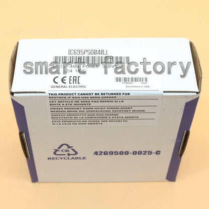 GE FANUC Power Supply Module - 1 Unit IC695PSD040J - GE FANUC
