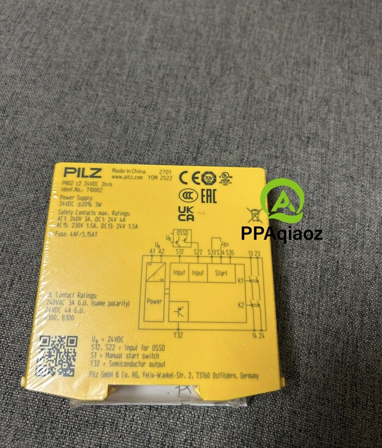 new 1pcs PILZ PNOZ C2 24vdc rapid delivery - PILZ