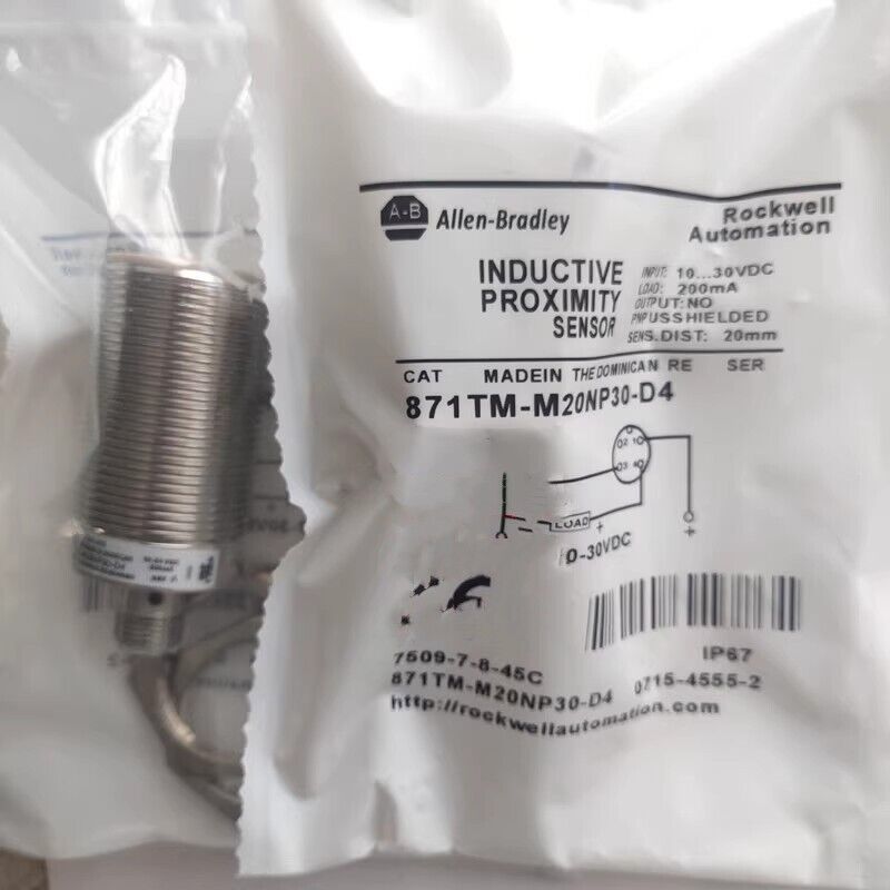 1PCS 871TM-M20NP30-D4 Sensor Proximity Switch - KOEED