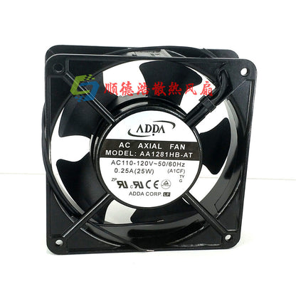 1pcs  ADDA AA1281HB-AT 110V 25W 12cm 12038 large air volume fan