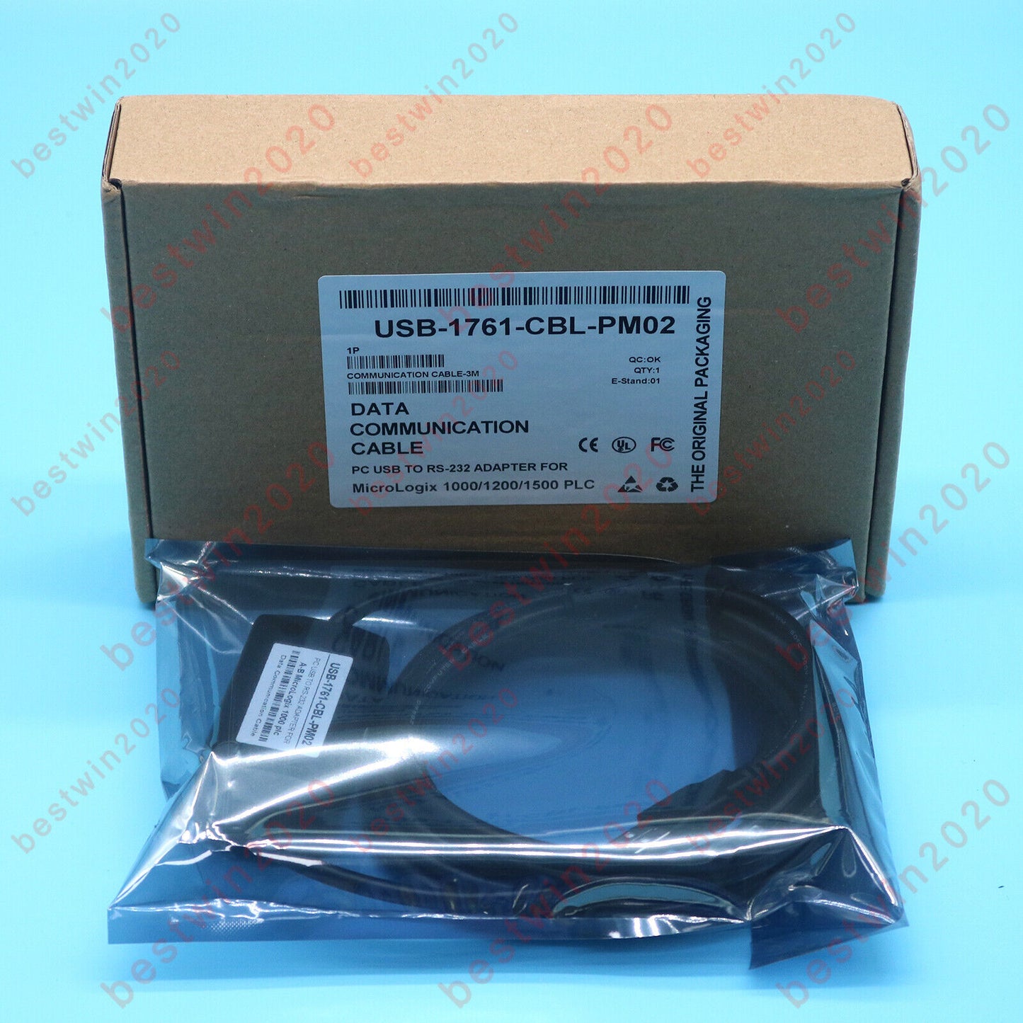 Micrologix USB-1761-CBL-PM02 Programming Cable - MICROLOGIX