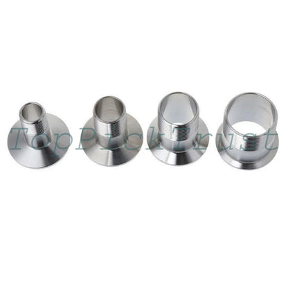 Steel Sanitary Male Threaded Ferrule Pipe Fitting Tri Clamp Adapter 304Stainless