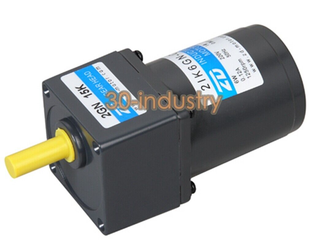 ZD 6W 220V AC Gear Motor 2IK6GN-C/2GN15K for Various Applications - ZD