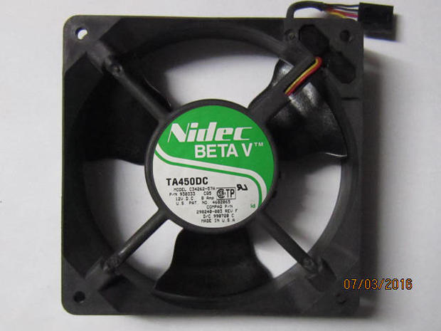 used for 1Pcs NIDEC TA450DC B34578-26G1 48V 0.25A 3-wire 12CM fan