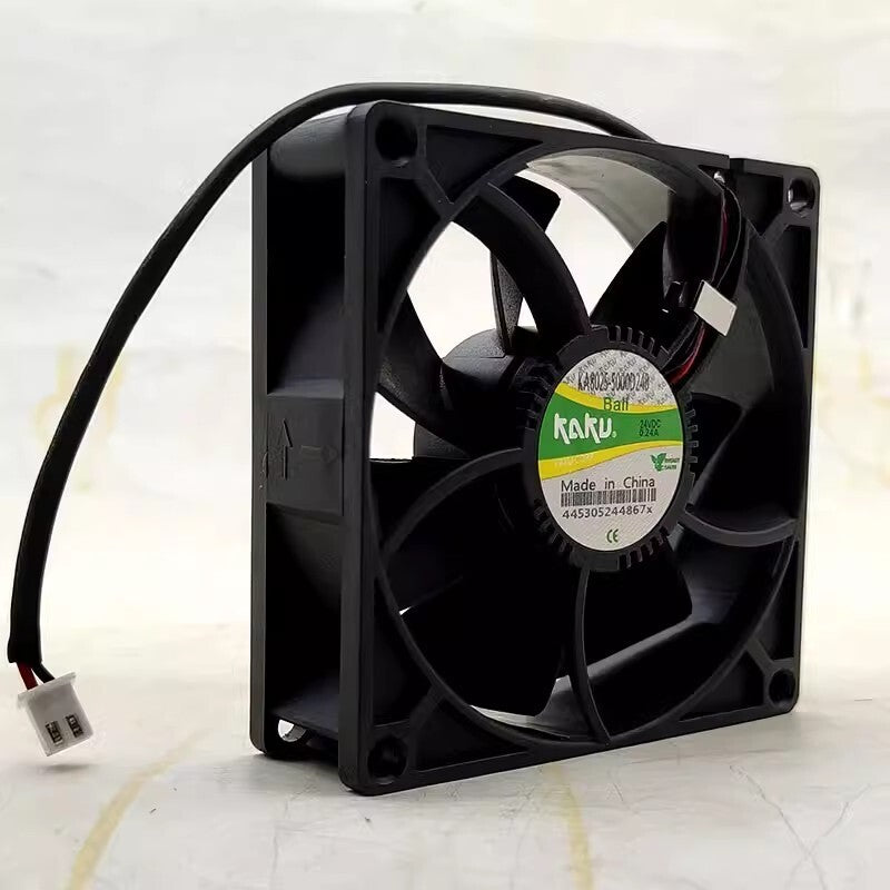 KAKU KA8025-5000D24B DC24V 0.24A 8CM 2-Pin Cooling Fan