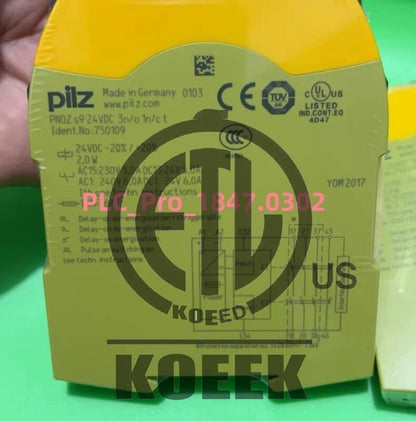 750109 1PCS pilz 750109 PNOZ S9 24VDC safety relay Fast delivery