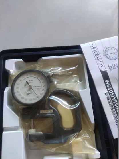 new 1 PCS Mitutoyo 7327A Dial Thickness Gage 0-10*0.001mm old model 7327