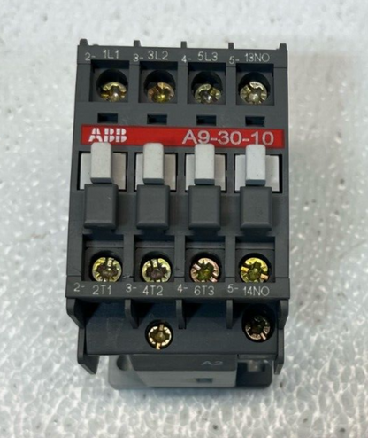 ABB A9-30-10 Contactor 110-120V 60Hz Coil – Used - ABB