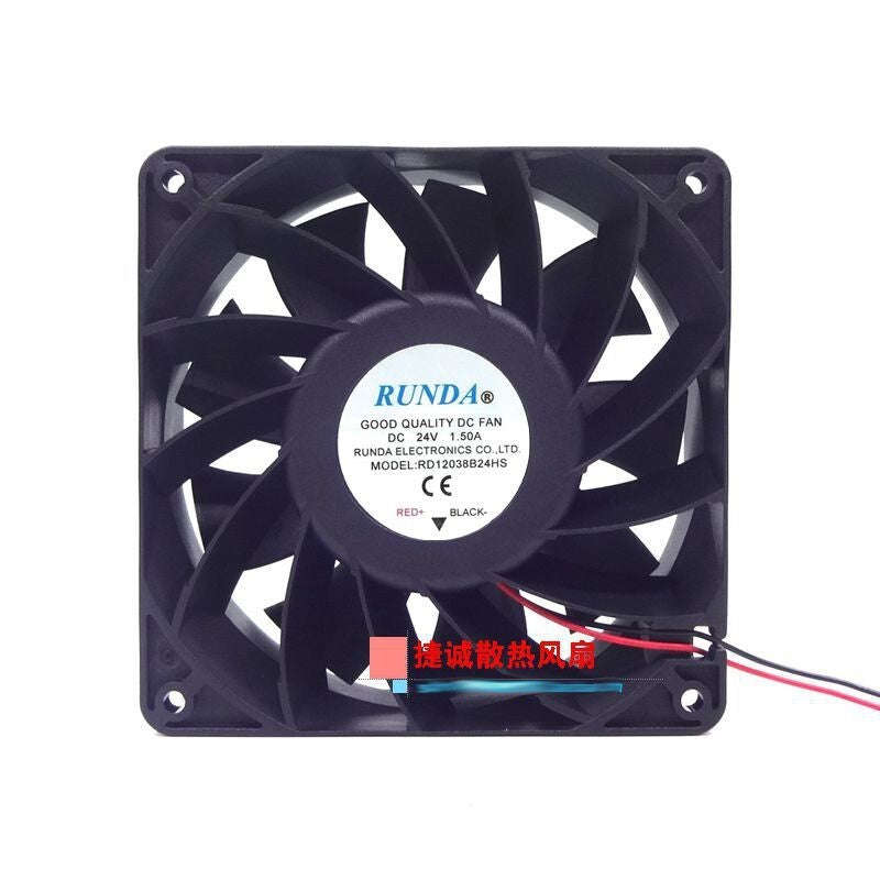 RUNDA 12038 RD1238B24HS 24V 1.5A 12CM electric welder Inverter fan