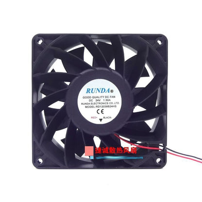 RUNDA 12038 RD1238B24HS 24V 1.5A 12CM electric welder Inverter fan