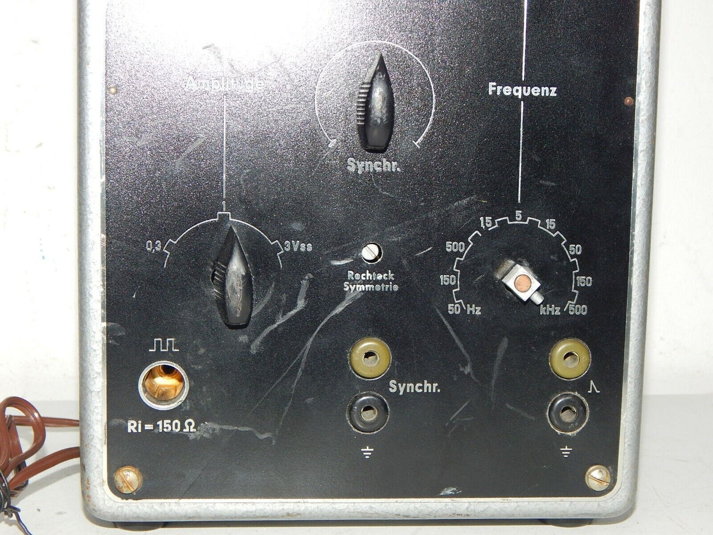 Used Generator GRUNDIG Type 221 Square Wave Generator Measuring Device - GRUNDIG