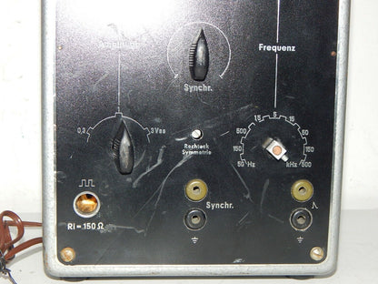 Used Generator GRUNDIG Type 221 Square Wave Generator Measuring Device - GRUNDIG