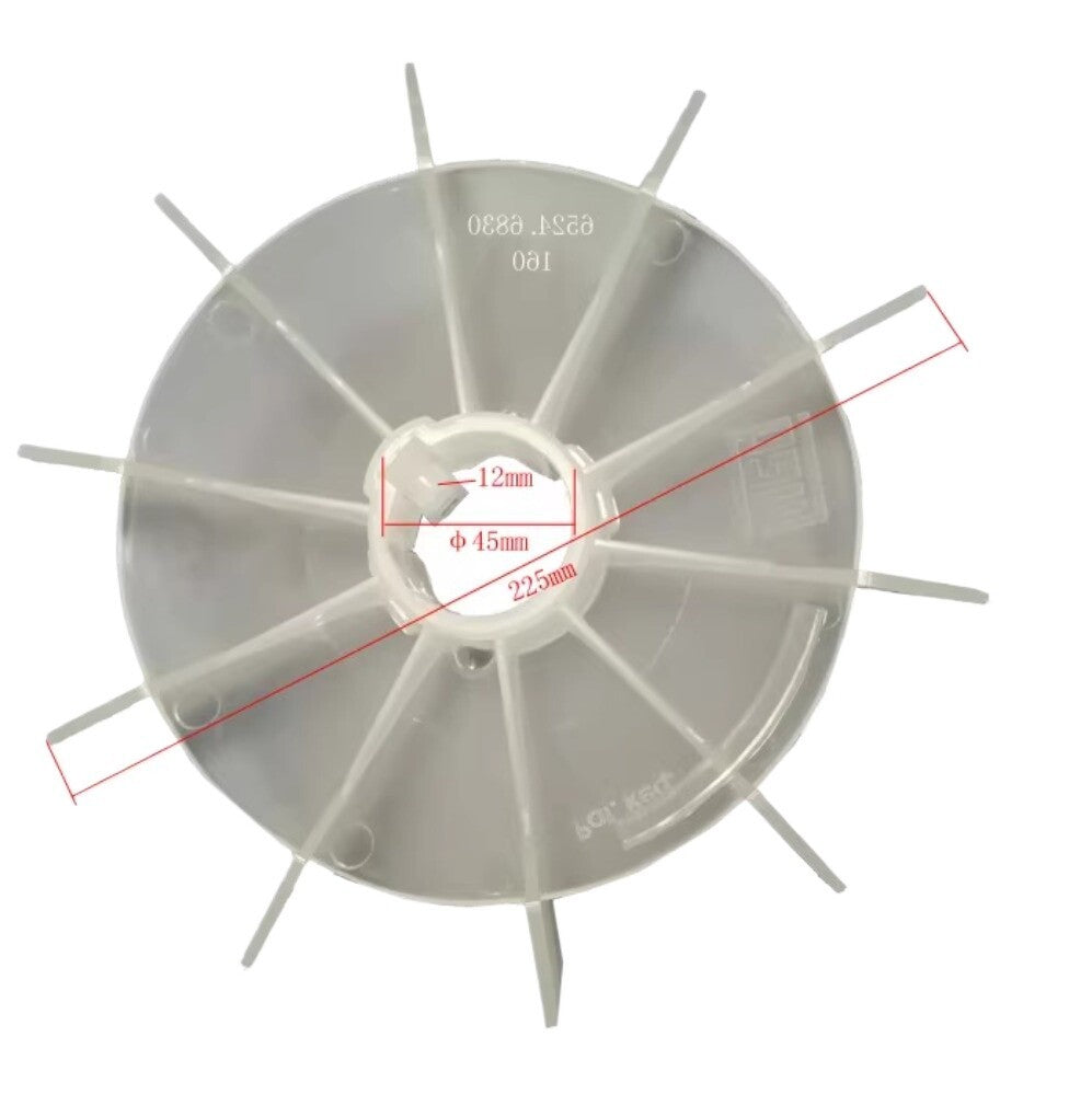 Motor fan blade W21-160M/L-04 11/15KW aperture 44/6524.6830