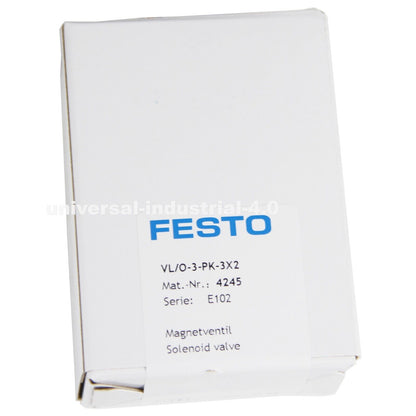 Festo VL/O-3-PK-3X2 4245 Pneumatic Control Valve – High-Performance Industrial Valve - FESTO