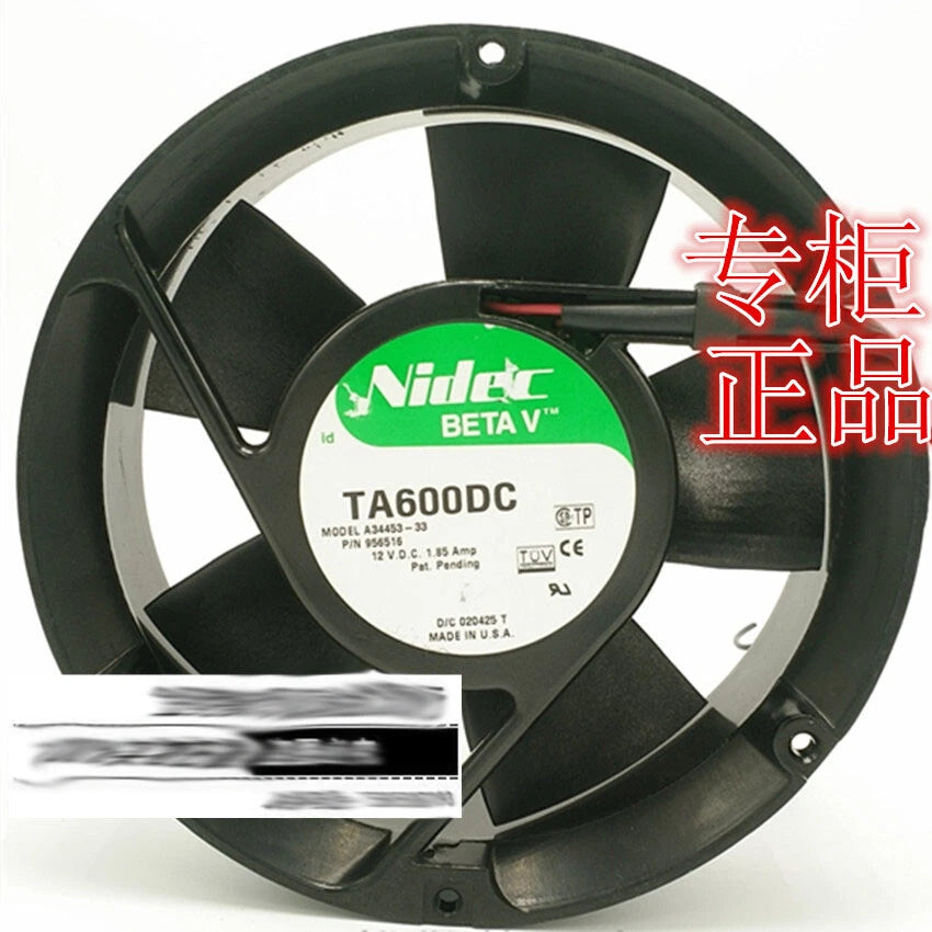 NIDEC TA600DC A34453-33 17251 12V 1.85A 17CM violent high air volume fan