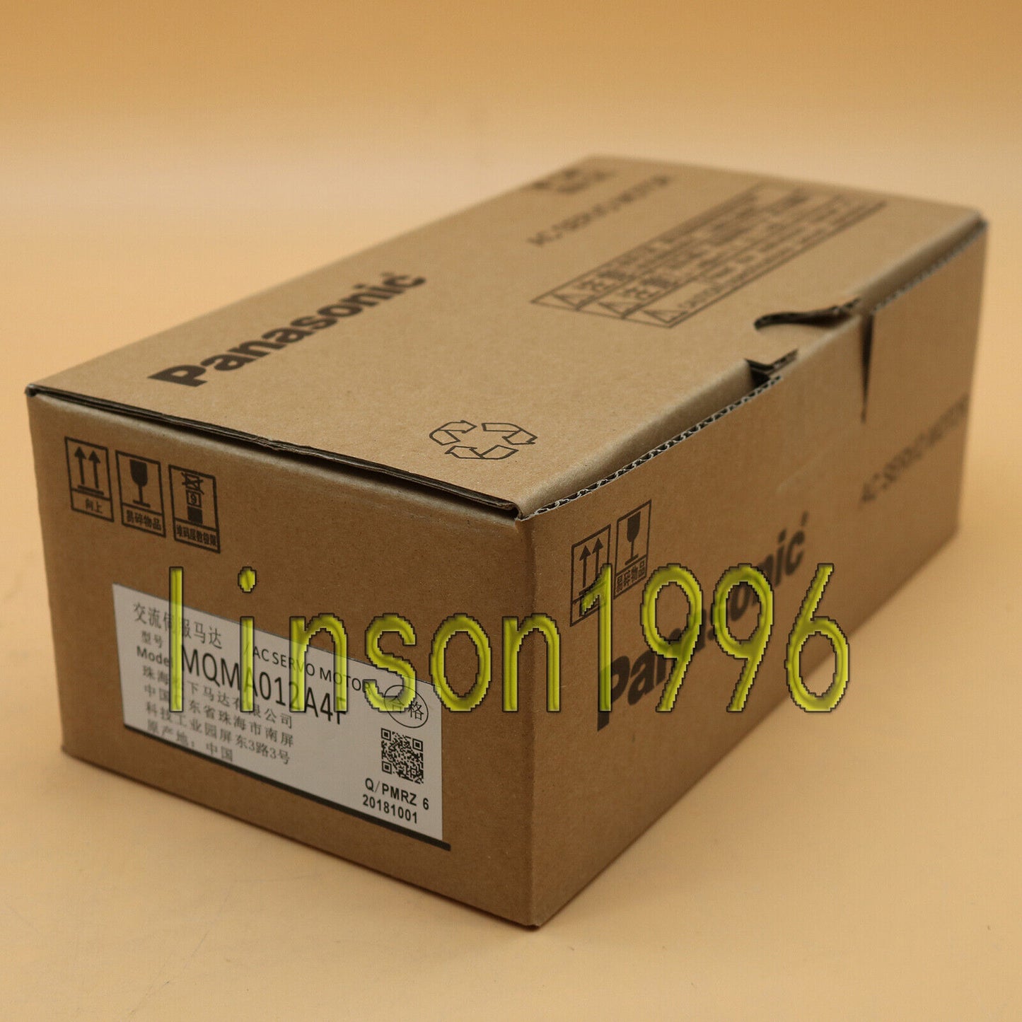 Durable AC Servo Motor with High Efficiency for Panasonic Applications MQMA012A4F - PANASONIC