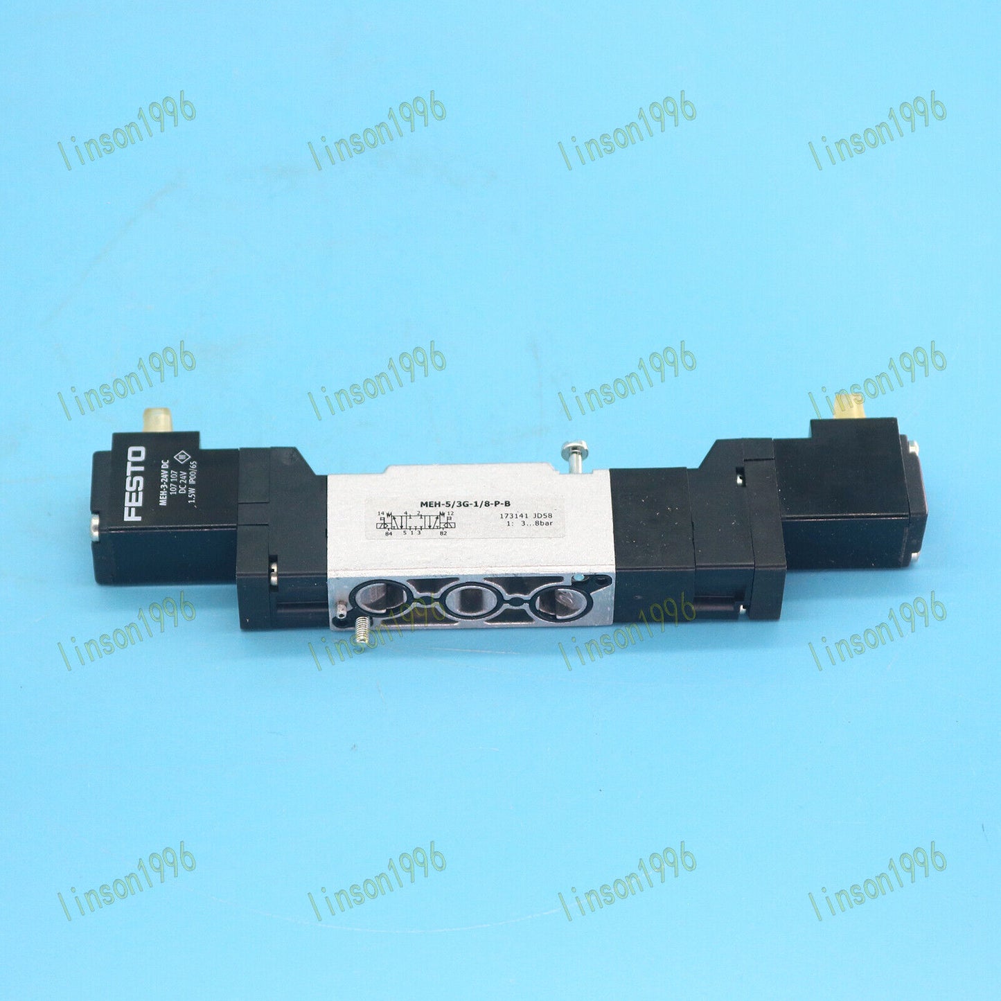 Festo Solenoid Valve MEH-5/3G-1/8-P-B - FESTO