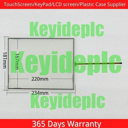 TP270-10 6AV6545-0CC10-0AX0 + Overlay Film Touch Screen Panel Glass Digitizer #k