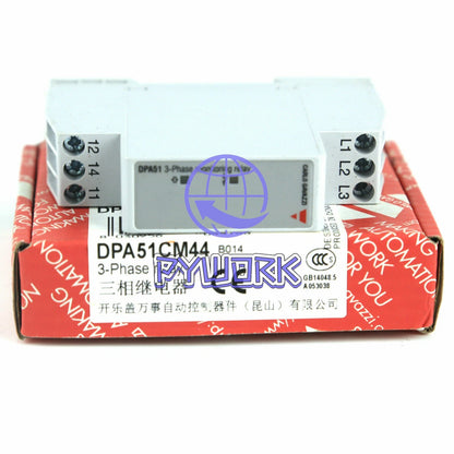 Gavazzi- DPA51CM44 1PCS 3-Ph Carlo Phase Monitoring Relay with SPDT Contacts