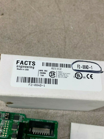Facts Engineering 8ch Input Module F2-08ad-1 - FACTS ENGINEERING