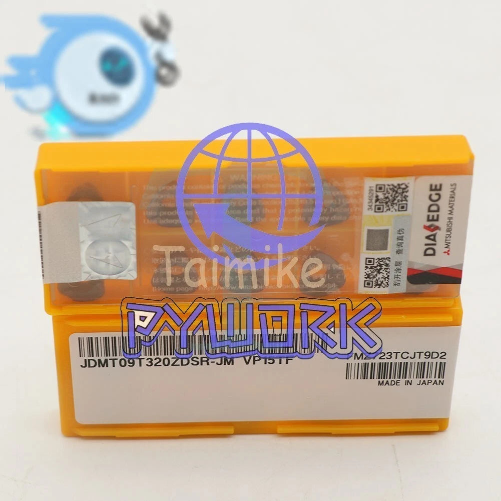 10PCS/BOX MITSUBISHI VBMT160404-MV US735 Carbide Inserts CNC