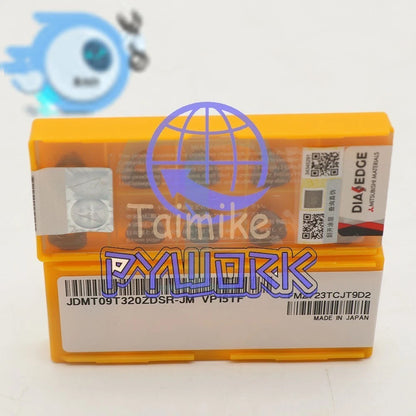 10PCS/BOX MITSUBISHI VBMT160404-MV US735 Carbide Inserts CNC