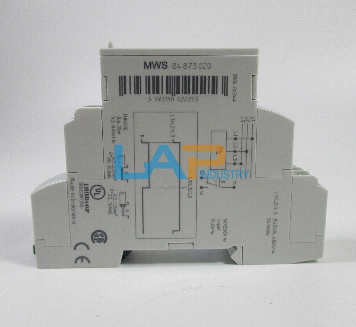 new 1PCS FOR Crouzet Phase Sequence Relay MWS 84873020 - CROUZET